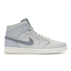 Air Jordan 1 Mid Retro SE Grey Fog Light-Bone (852542-003)