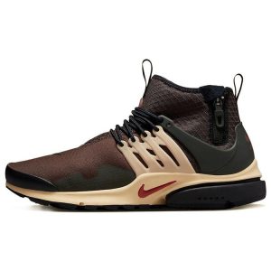 Nike Air Presto Mid Utility Baroque Brown Sesame Sequoia Canyon-Rust (DC8751-200)