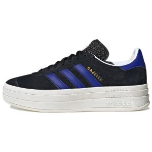 adidas Gazelle Bold Black Lucid Blue   Core- - (HQ4408)