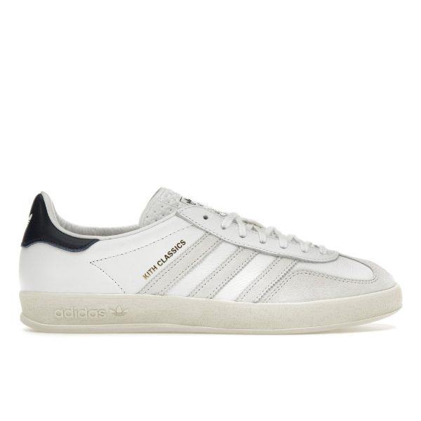 adidas Kith x Gazelle Indoor Classics Program  -   White Collegiate-Navy Off-White (IE2572)