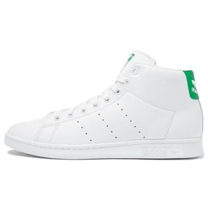 Adidas Stan Smith Mid White Green   Running-White (BB0069)