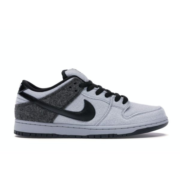 Nike Dunk Low Premium SB Wolf Grey Wool Black-Black (313170-015)