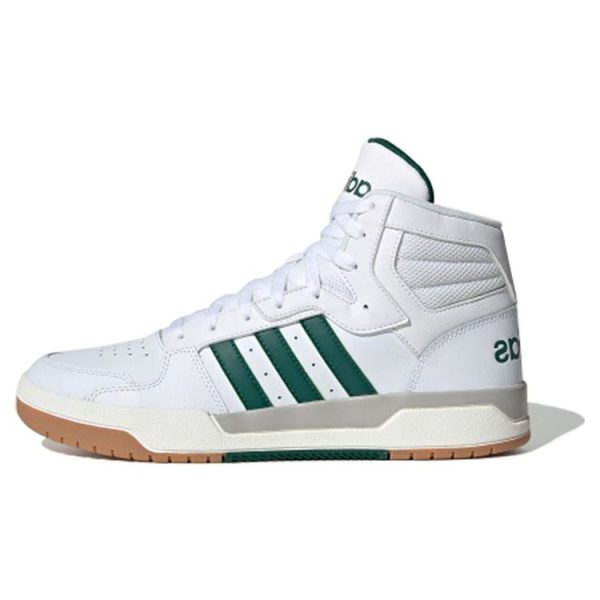 Adidas Entrap Mid White Collegiate Green   Cloud-White Grey-Two (EG4308)