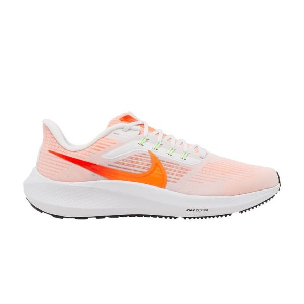 Nike Air Zoom Pegasus 39 White Bright Crimson Black Total-Orange (DH4071-102)