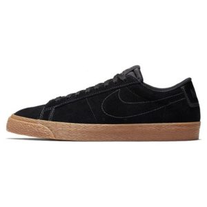 Nike Zoom Blazer Low SB Black Gum - (864347-002)