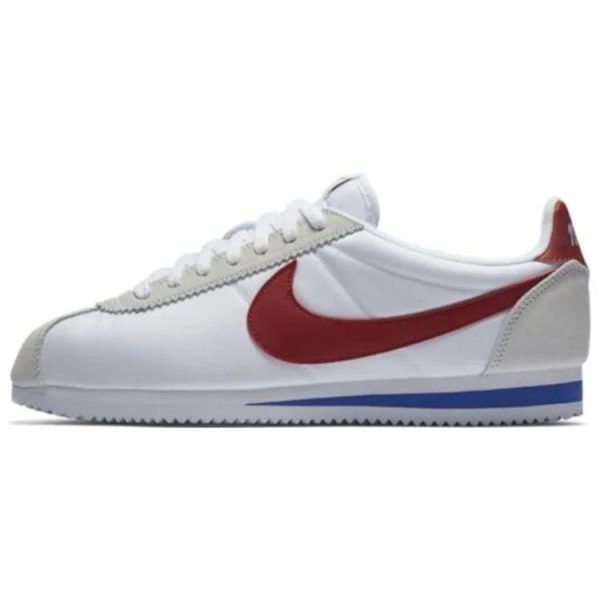 Nike Classic Cortez Nylon Premium Forrest Gump White Varsity-Red (876873-101)