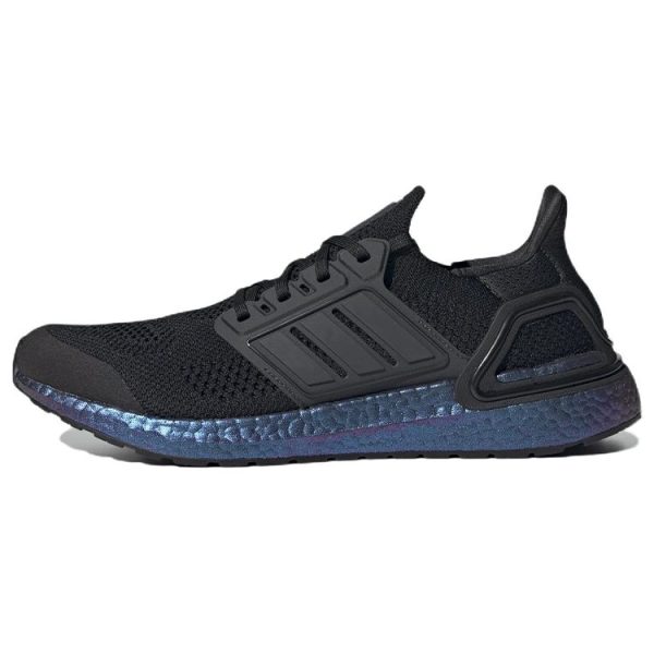 adidas UltraBoost 195 DNA Black Iridescent Core-Black Boost-Blue-Violet-Metallic (H06275)