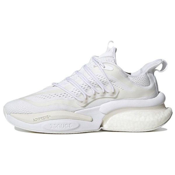 adidas AlphaBoost V1 Triple White Cloud-White Core-White Chalk-White (HP2759)