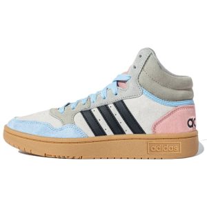 adidas Hoops 30 Mid Clear Brown Sky Blue   Core-Black (HP3105)