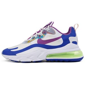 Nike Air Max 270 React Eastern White Washed Coral Hyper-Blue (CW0630-100)