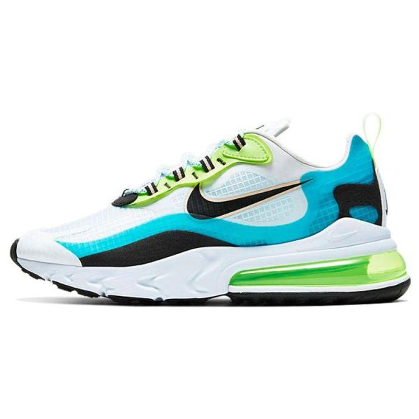 Nike Air Max 270 React SE Oracle Aqua White Black Ghost-Green (CT1265-300)