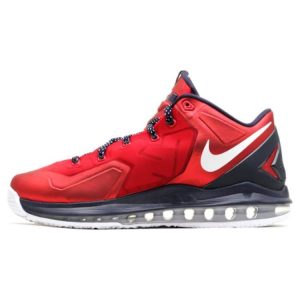 Nike Max LeBron 11 Low Independent Day Red University-Red White-Obsidian (642849-614)