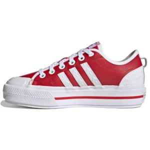 adidas Nizza RF Platform Heart Embossed    Scarlet Red Cloud-White Core-Black (FZ1841)