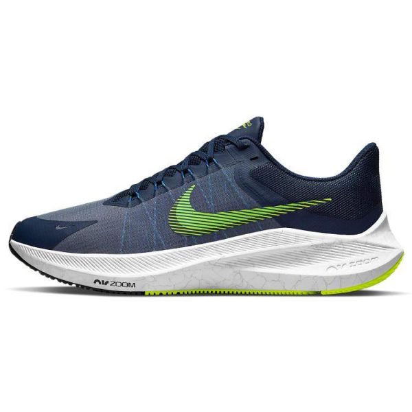 Nike Zoom Winflo 8 Midnight Navy Volt - Hyper-Royal (CW3419-401)