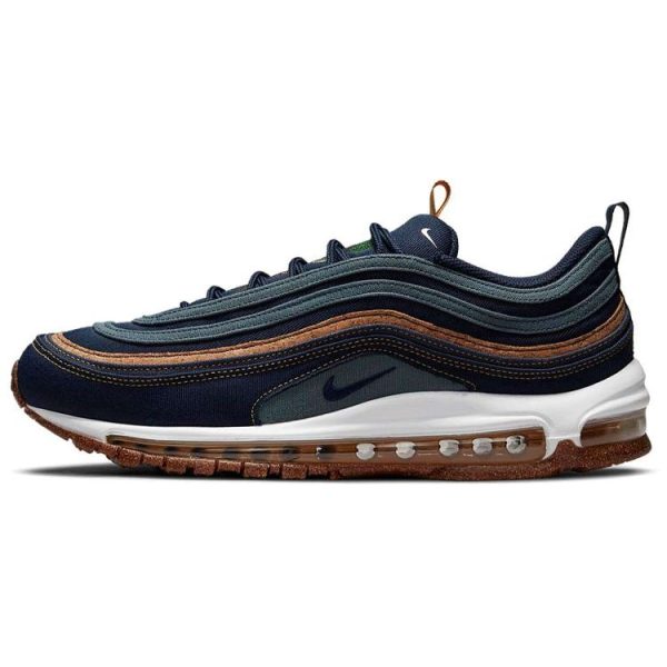 Nike Air Max 97 SE Cork    Obsidian  Hasta Thunder-Blue (DC3986-300)