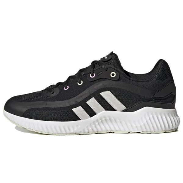 adidas Jelly Bounce Black White   Core-Black Cloud-White Linen-Green (HQ3590)