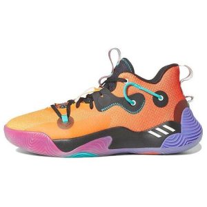 adidas Harden Stepback 3 Day Of The Dead Orange Impact-Orange Collegiate-Gold (GY7477)