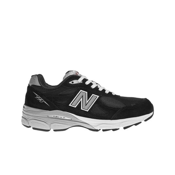 New Balance 990v3 Made in USA Black White B Standard (W990BK3)