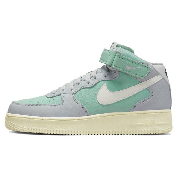 Nike Air Force 1 Mid 07 LX Certified Fresh        Grey-Fog Sail Alpha-Orange (DQ8766-002)