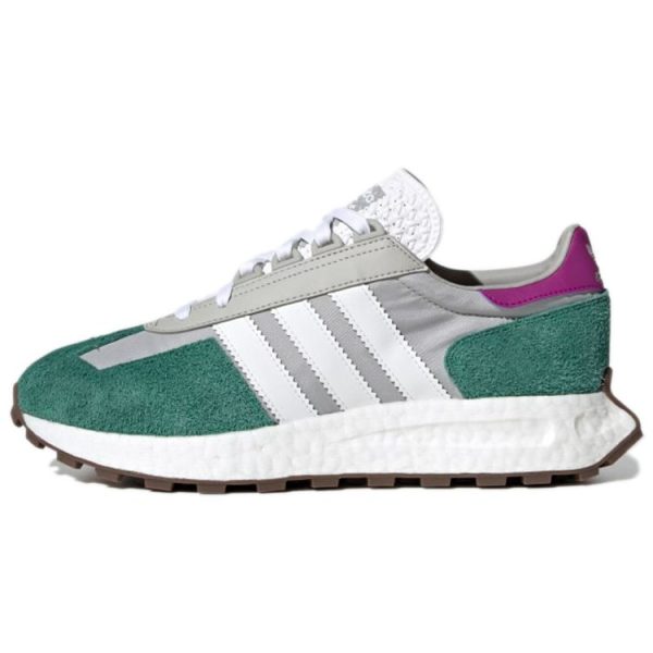 adidas Retropy E5 Grey Collegiate Green Grey-Three Acid-Orange Grey-Two (H03076)