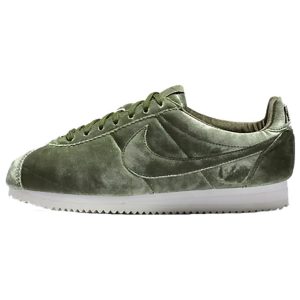 Nike Classic Cortez Premium Velvet Medium Olive Green (862574-200)