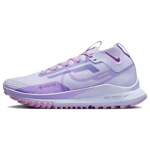 Nike React Pegasus Trail 4 GORE-TEX Oxygen Purple Pink Rush-Fuchsia Vivid-Purple (DJ7929-501)