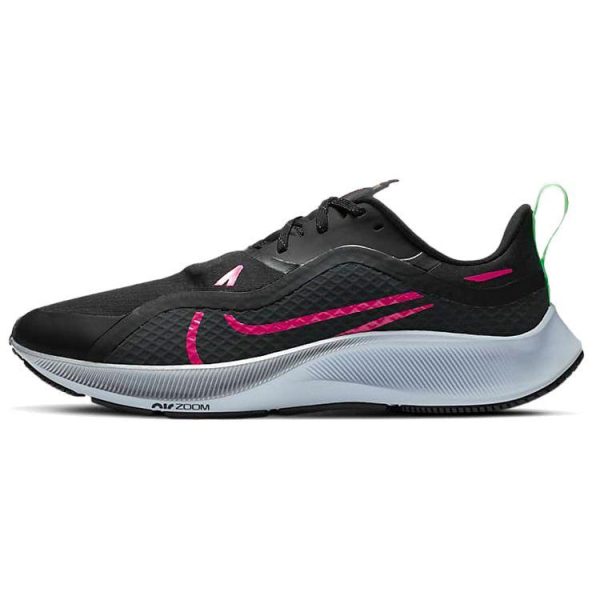 Nike Air Zoom Pegasus 37 Shield Black Pink Blast Iron-Grey Obsidian-Mist (CQ7935-003)