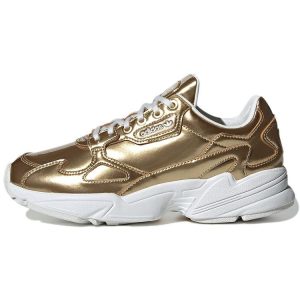 Adidas Falcon Gold Metallic   Crystal-White (FV4318)