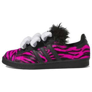 Adidas Jeremy Scott x Campus 80s Bones    Pink Zebra  Core (HQ4494)