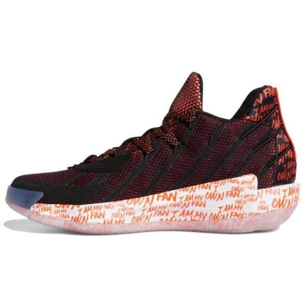 adidas Dame 7 I Am My Own Fan 2KDAY Red Core-Black Solar-Red (G55194)