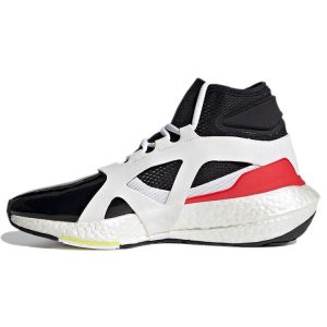 adidas Stella McCartney x UltraBoost 21 White Black   Cloud-White Core-Black Vivid-Red (FZ3044)