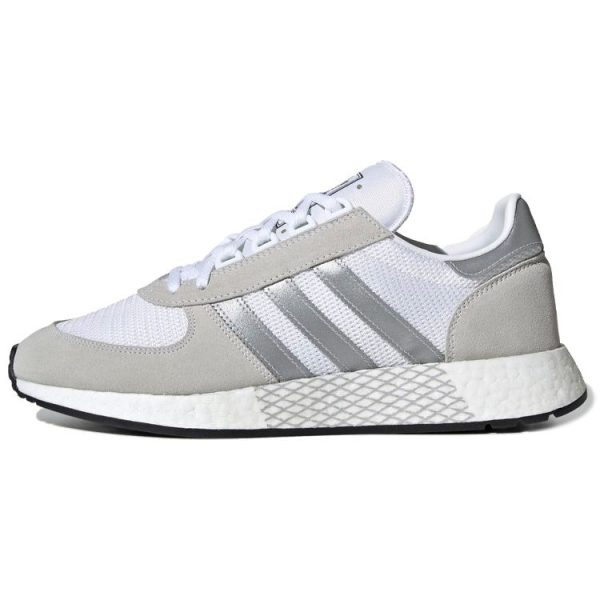 adidas Marathon Tech White Silver Metallic Cloud-White Core-Black (EF4397)