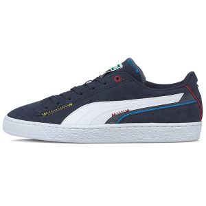 Puma Suede Displaced -   Parisian Night Blue White Dark-Slate (382875-04)