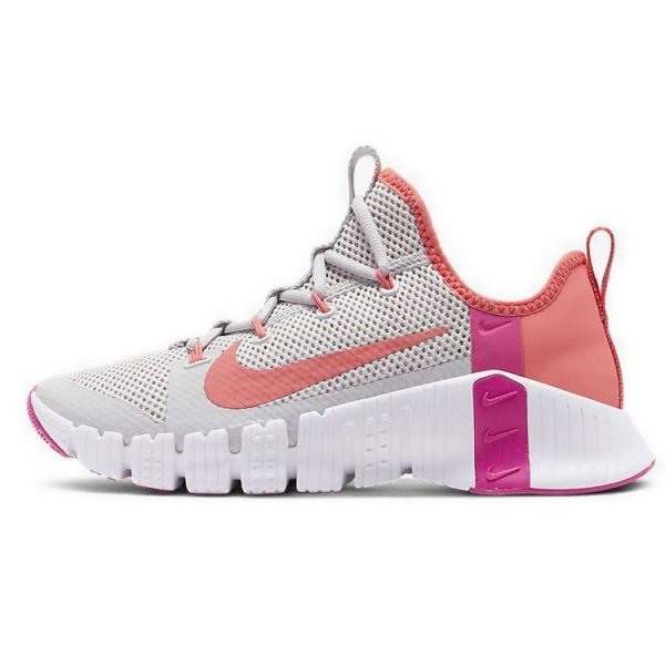 Nike Free Metcon 3 Vast Grey Fire Pink White Magic-Ember (CJ6314-068)