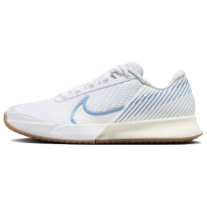 NikeCourt Air Zoom Vapor Pro 2 HC White Light Blue   Sail Gum-Light-Brown (DR6192-106)