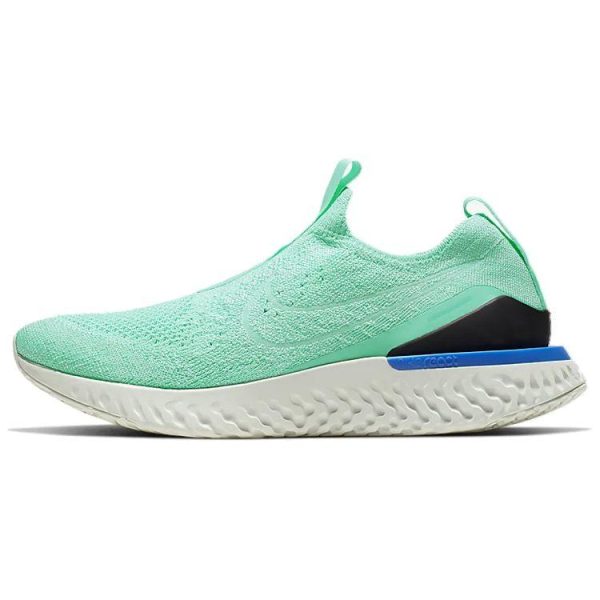 Nike Epic Phantom React Flyknit Hyper Turquoise Green Black Racer-Blue (BV0415-300)