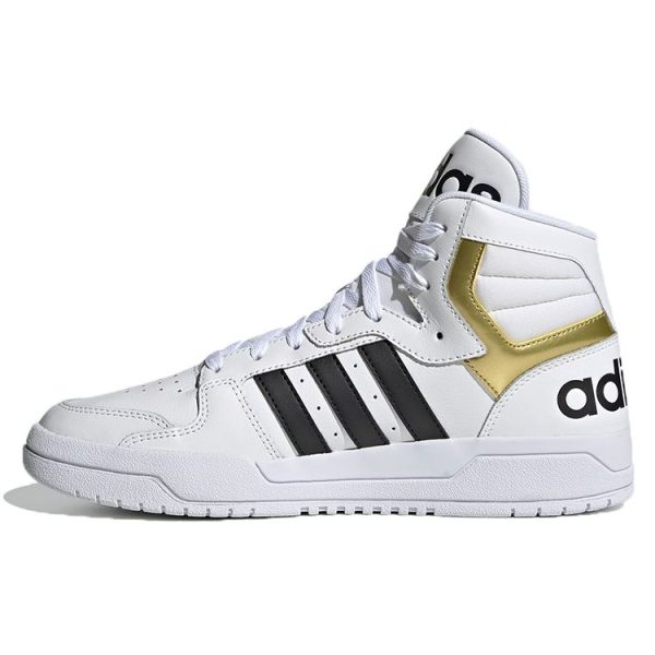 Adidas Entrap Mid White Gold Metallic   Cloud-White Core-Black (FY4284)