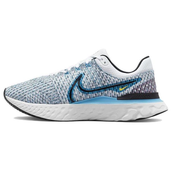 Nike React Infinity Run Flyknit 3 White Blue Orbit - (DH5392-102)