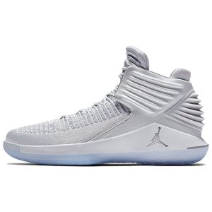 Air Jordan 32 PF Pure Platinum  Hyper-Royal (AH3348-007)