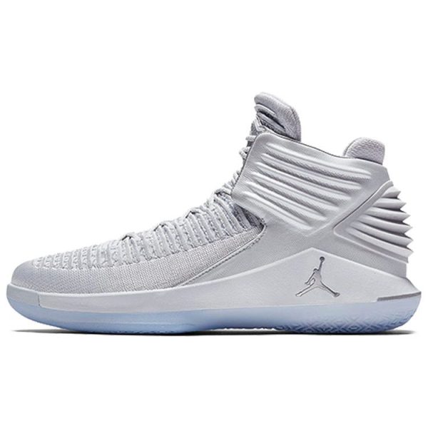 Air Jordan 32 PF Pure Platinum  Hyper-Royal (AH3348-007)