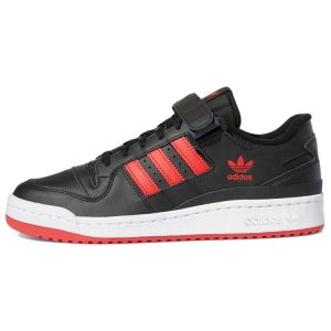 Adidas Forum Low Black Vivid Red   Core-Black Cloud-White (GW1613)