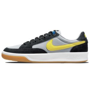 Nike Adversary Premium SB Black Yellow Strike Gum Wolf-Grey White (CW7456-004)