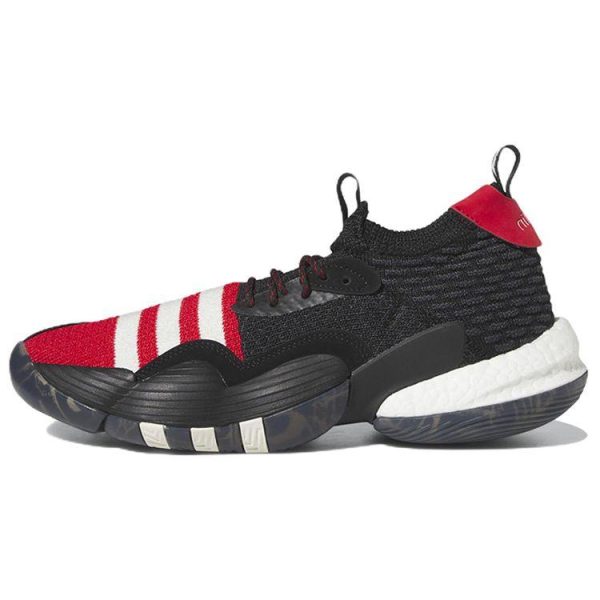 Adidas Trae Young 2     Black Core-Black Better-Scarlet (IF2163)
