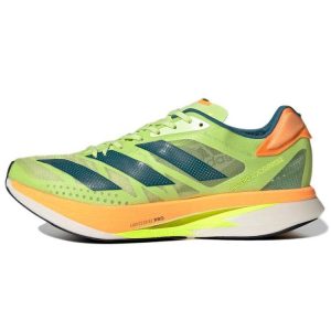 adidas Adizero Adios Pro 2 Pulse Lime Flash Orange    Real-Teal (GX3124)