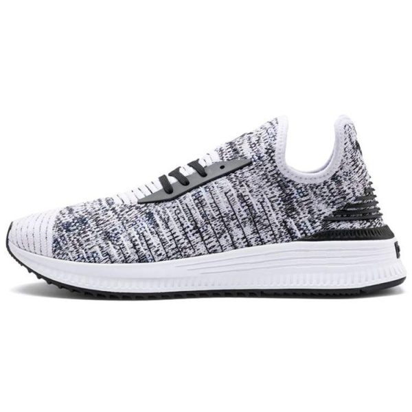 Puma AVID EvoKnit Mosaic   White Puma-White Puma-Black (366601-06)