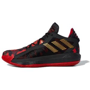 adidas Dame 6 Forbidden City Black Core-Black Gold-Metallic (FW5445)