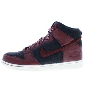 Nike Dunk High Supreme Destroyer Black Red-Earth-Sail (318655-061)
