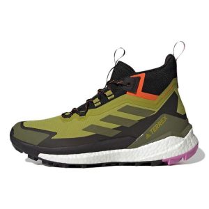 adidas Terrex Free Hiker 2 GORE-TEX Pulse Olive Green Focus-Olive Impact-Orange (GV8900)