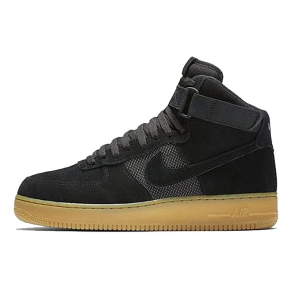 Nike Air Force 1 High 07 LV8 Black Gum Black-Gum-Light-Brown (806403-003)