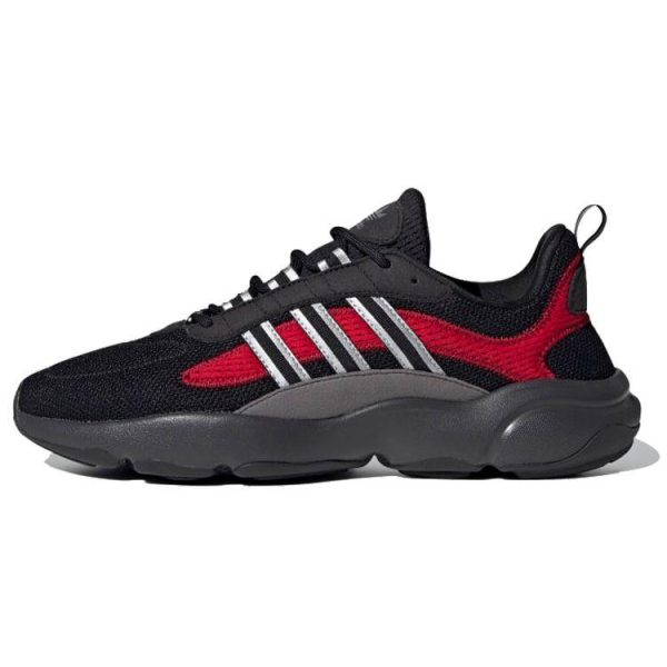 adidas Haiwee Black Scarlet Core-Black Silver-Metallic (FV4595)